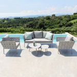 SUNN - salotto da giardino in resina