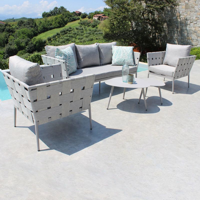 SUNN - salotto da giardino in resina