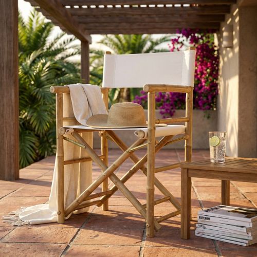 SCOTT - poltrona regista in bamboo