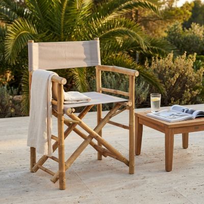 SCOTT - poltrona regista in bamboo