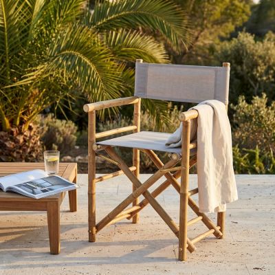 SCOTT - poltrona regista in bamboo