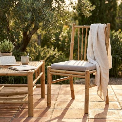 FRESH - sedia da giardino in bamboo