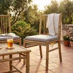 FRESH - sedia da giardino in bamboo