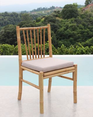FRESH - sedia da giardino in bamboo
