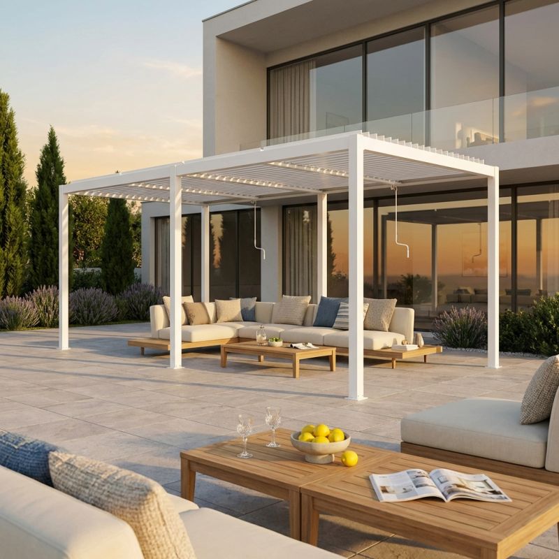 TWIGGER - pergola bioclimatica 5,8 x 3
