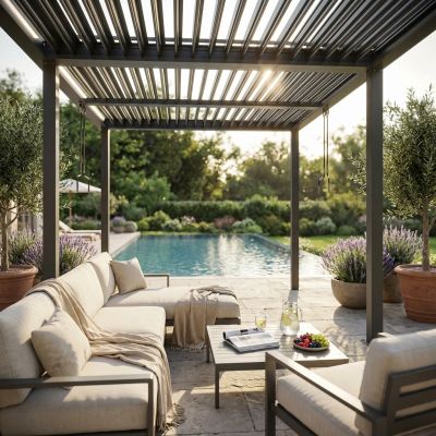TWIGGER - pergola bioclimatica 5,8 x 3
