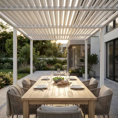 TWIGGER - pergola bioclimatica 7,8 x 4