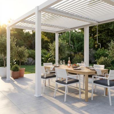 TWIGGER - pergola bioclimatica 7,8 x 4
