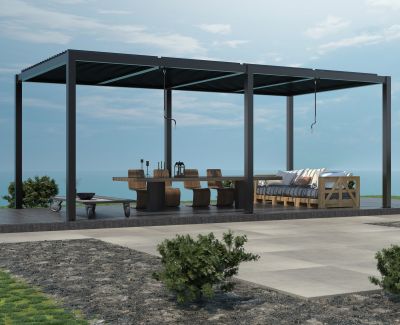 TWIGGER - pergola bioclimatica 7,8 x 4