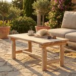 MESA - tavolino da esterno in teak