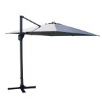LIFT - ombrellone da giardino decentrato 3 x 4 con palo effetto legno