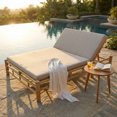 AST - letto da giardino in bamboo