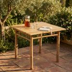 FAUSTUS - tavolo da giardino in bamboo