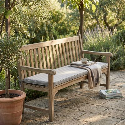 FLATTY - cuscino 110 con doppia cucitura idrorepellente a righe