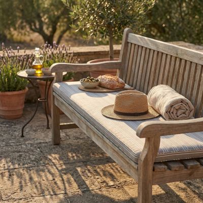 LONG FLATTY - cuscino 150 con doppia cucitura idrorepellente a righe