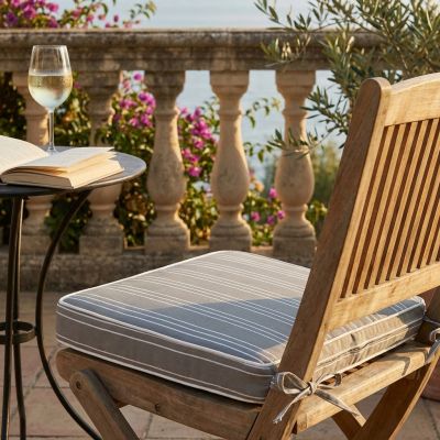 MADDY - Cuscino per seduta idrorepellente a righe