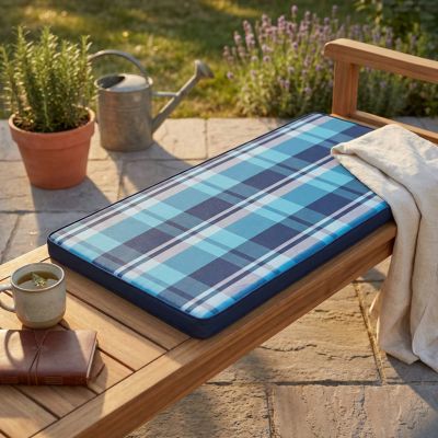 FLATTY - cuscino 110 con doppia cucitura idrorepellente a quadri
