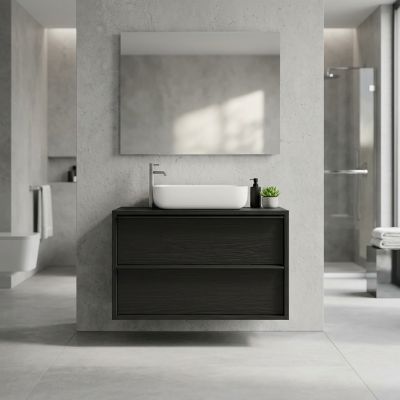 STEEL - mobile lavabo sospeso