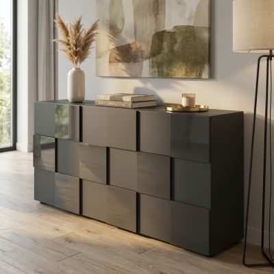 DOMO - madia di design moderno 3 ante