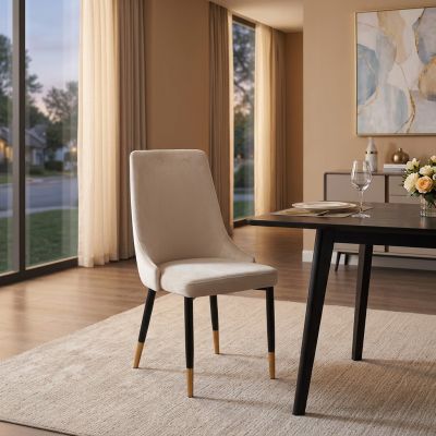 ARLETTE - sedia di design moderno in velluto