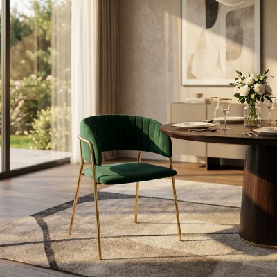 SOLANA - sedia di design moderno in velluto
