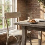 CHELSEA - sedia in legno di olmo