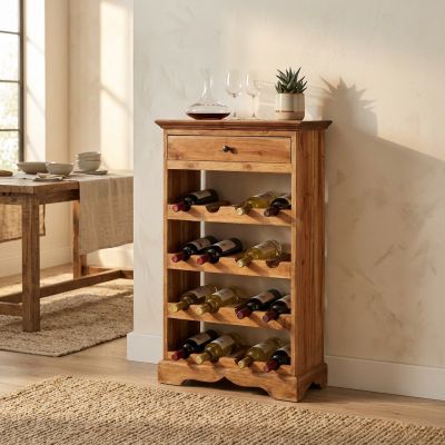 AMIRA - cantinetta in legno di mogano