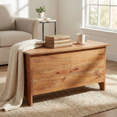 COMPTON - baule in legno riciclato