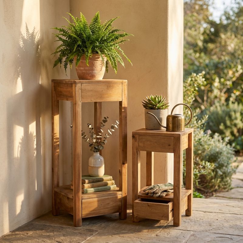 HIOB - fioriere in legno riciclato