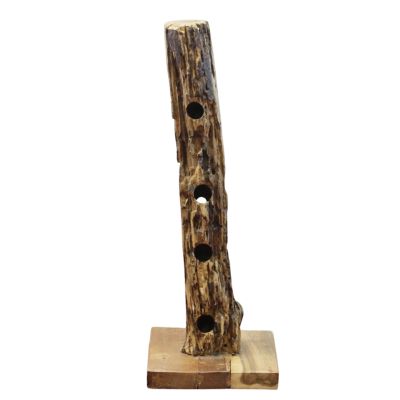 MARGARET - porta bottiglie in legno di teak