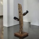SIBILLA - porta bottiglie in legno di teak
