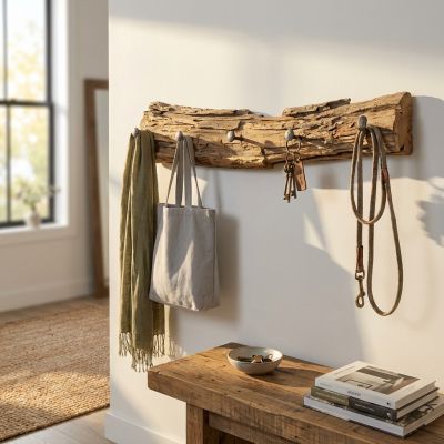 GAMP - appendiabiti in legno di teak