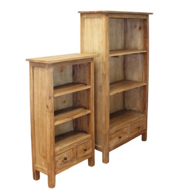 VILMA - set due librerie in legno di mogano