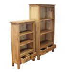VILMA - set due librerie in legno di mogano