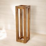 RAVI - fioriera piccola in legno riciclato