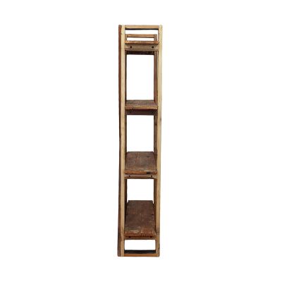 TEMPUS - mobile in legno riciclato con 4 ripiani