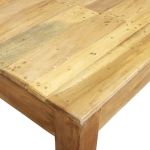 MODERATUS - tavolo da pranzo fisso in legno riciclato