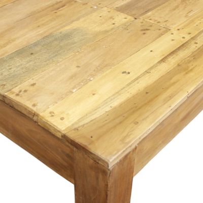 MODERATUS - tavolo da pranzo fisso in legno riciclato