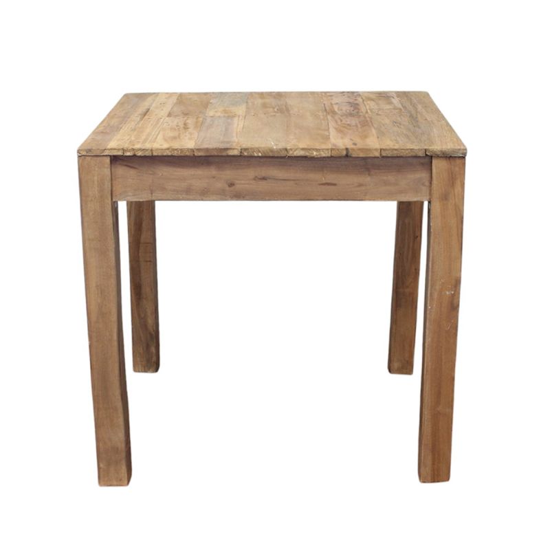 MODERATUS - tavolo da pranzo fisso in legno riciclato
