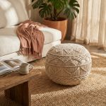 ZAHIRA - pouf in cotone