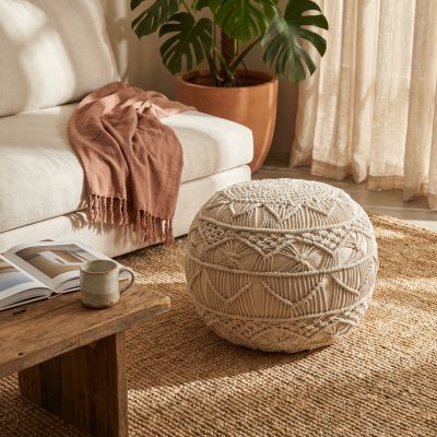 ZAHIRA - pouf in cotone
