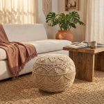 ZAHIRA - pouf in cotone