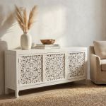 TABITA - mobile in legno di mango con 3 ante
