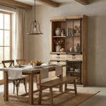 NAUTILUS - mobile in legno di mango con ante e cassetti
