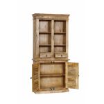 AROLD - mobile in legno di mango con 2 ante e 2 cassetti