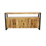 FOX - mobile in legno di mango con 4 ante