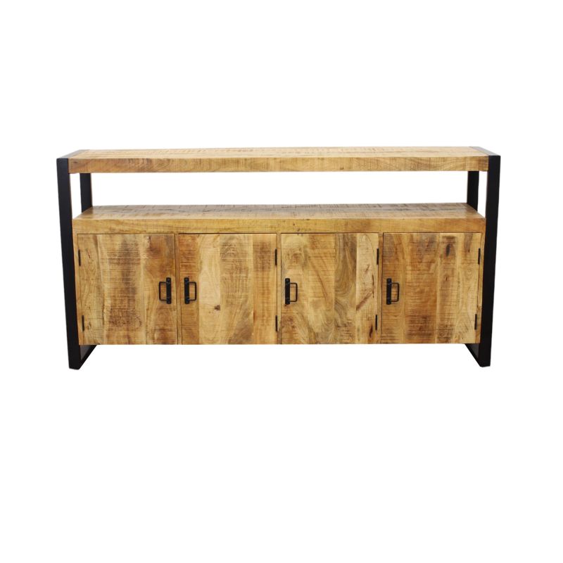 FOX - mobile in legno di mango con 4 ante