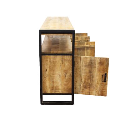 FOX - mobile in legno di mango con 4 ante