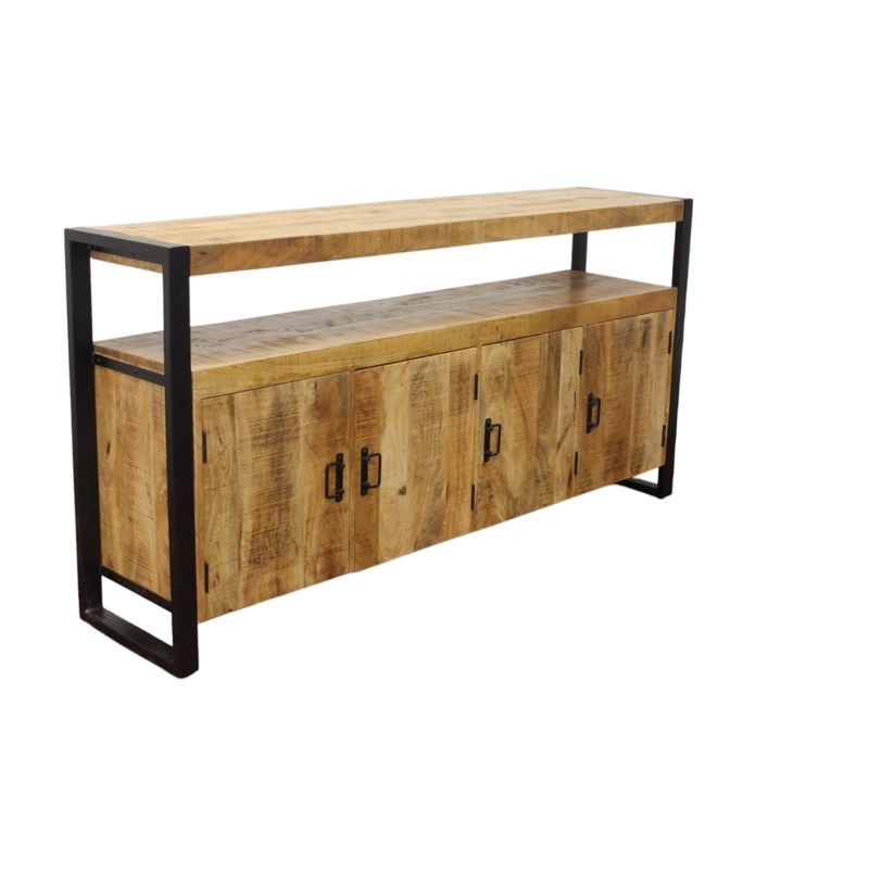 FOX - mobile in legno di mango con 4 ante