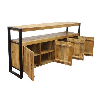 FOX - mobile in legno di mango con 4 ante
